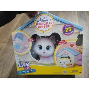 Little Live Pets My Kitty's Home Interactive Playset Surprise Plush Cat 26491